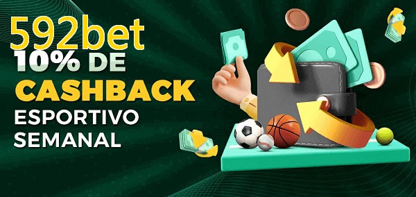 10% de bônus de cashback na 592bet